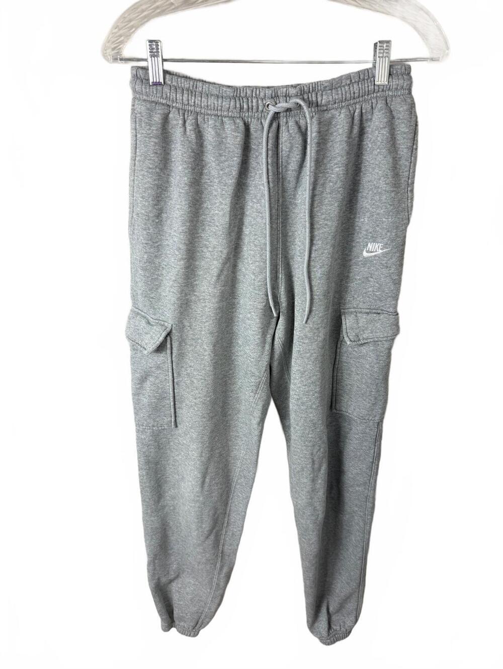 Nike Gray Cargo Sweatpants Size Small